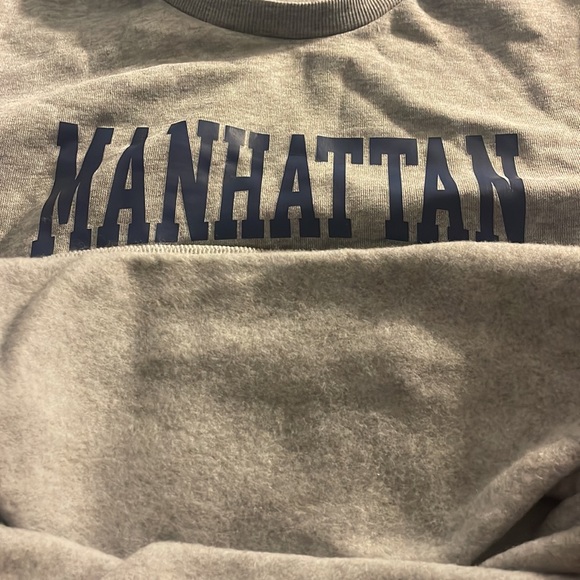 This is a medium sized long sleeve sweatshirt with no hood, from SHEIN. - Picture 5 of 5